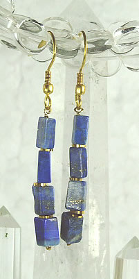 SKU 6375 - a Lapis Lazuli Earrings Jewelry Design image