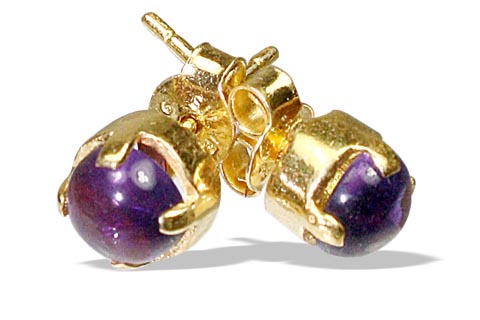 SKU 6407 - a Amethyst Earrings Jewelry Design image