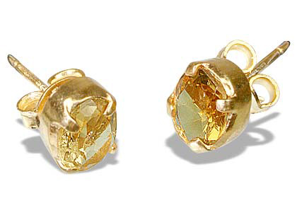 SKU 6411 - a Citrine Earrings Jewelry Design image