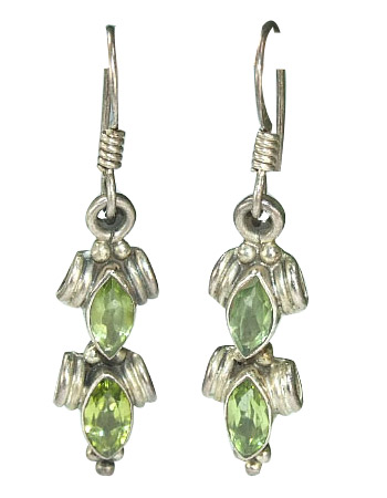 SKU 6427 - a Peridot Earrings Jewelry Design image