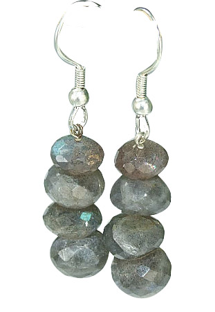SKU 6436 - a Labradorite Earrings Jewelry Design image