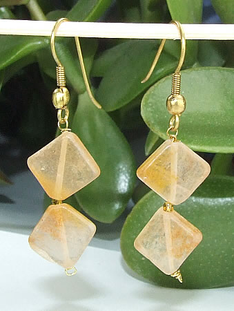 SKU 6459 - a Aventurine Earrings Jewelry Design image