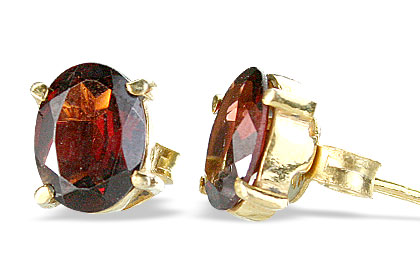 SKU 647 - a Garnet Earrings Jewelry Design image