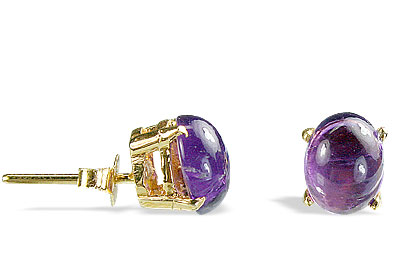 SKU 649 - a Amethyst Earrings Jewelry Design image