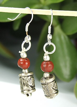 SKU 6496 - a Jasper Earrings Jewelry Design image