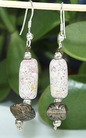 SKU 6498 - a Agate Earrings Jewelry Design image