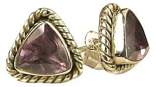 SKU 689 - a Amethyst Earrings Jewelry Design image