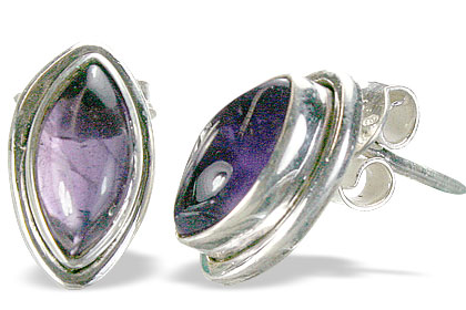 SKU 694 - a Amethyst Earrings Jewelry Design image
