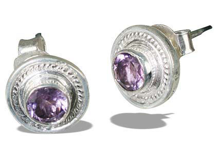 SKU 697 - a Amethyst Earrings Jewelry Design image