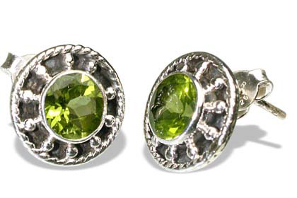 SKU 698 - a Peridot Earrings Jewelry Design image