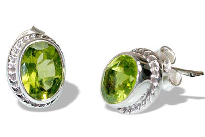 SKU 7111 - a Peridot Earrings Jewelry Design image