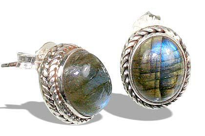 SKU 7112 - a Labradorite Earrings Jewelry Design image