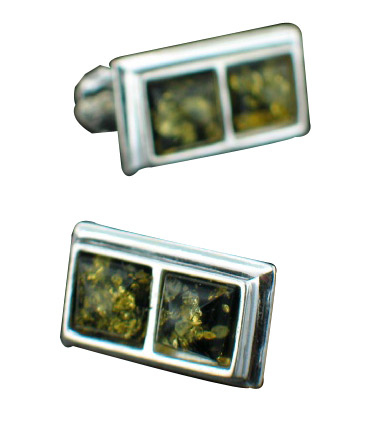 SKU 7143 - a Amber Earrings Jewelry Design image