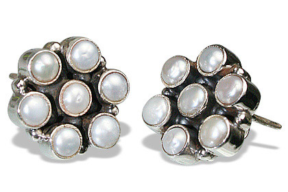 SKU 7170 - a Pearl Earrings Jewelry Design image