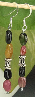 SKU 7293 - a Tourmaline Earrings Jewelry Design image