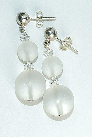 SKU 7341 - a Crystal Earrings Jewelry Design image