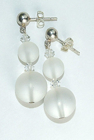 SKU 7341 - a Crystal Earrings Jewelry Design image