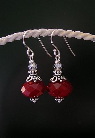 SKU 7381 - a Glass Earrings Jewelry Design image