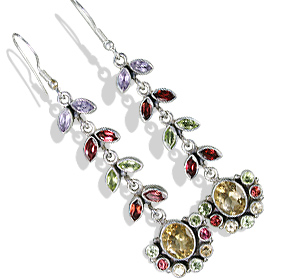 SKU 7847 - a Citrine Earrings Jewelry Design image