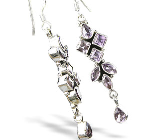 SKU 7861 - a Amethyst Earrings Jewelry Design image