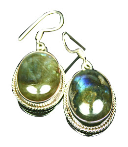 SKU 7937 - a Labradorite Earrings Jewelry Design image