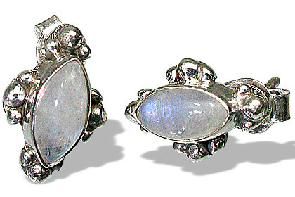 SKU 7963 - a Moonstone Earrings Jewelry Design image