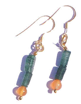 SKU 804 - a Carnelian Earrings Jewelry Design image
