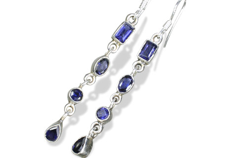 SKU 809 - a Iolite Earrings Jewelry Design image