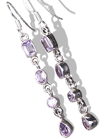 SKU 810 - a Amethyst Earrings Jewelry Design image