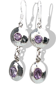 SKU 812 - a Amethyst Earrings Jewelry Design image