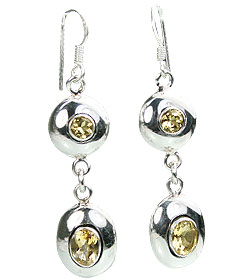 SKU 815 - a Citrine Earrings Jewelry Design image