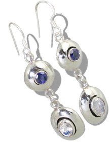 SKU 817 - a Moonstone Earrings Jewelry Design image