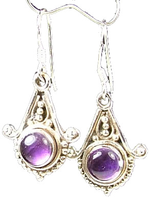 SKU 827 - a Amethyst Earrings Jewelry Design image