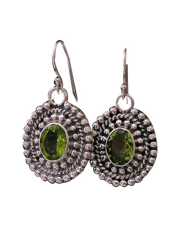 SKU 8379 - a Peridot earrings Jewelry Design image