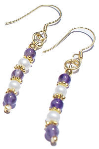 SKU 869 - a Pearl Earrings Jewelry Design image