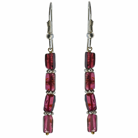 SKU 870 - a Garnet Earrings Jewelry Design image
