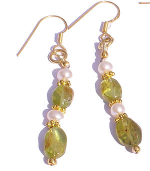 SKU 872 - a Pearl Earrings Jewelry Design image