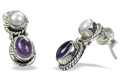 SKU 8759 - a Pearl Earrings Jewelry Design image