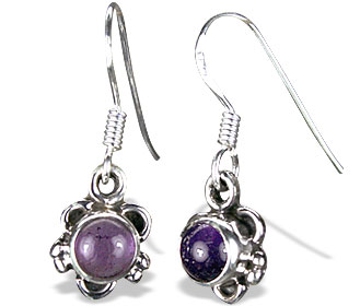 SKU 8766 - a Amethyst Earrings Jewelry Design image
