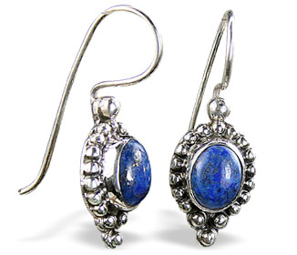 SKU 8770 - a Lapis Lazuli Earrings Jewelry Design image