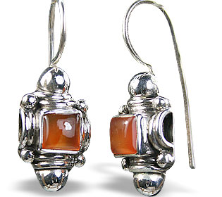 SKU 8871 - a Carnelian Earrings Jewelry Design image