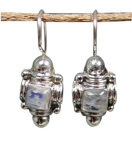 SKU 8874 - a Moonstone Earrings Jewelry Design image