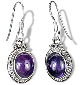 SKU 910 - a Amethyst Earrings Jewelry Design image