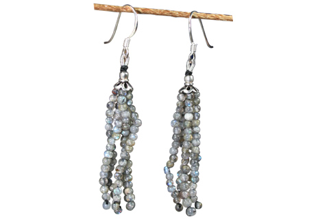 SKU 9164 - a Labradorite Earrings Jewelry Design image