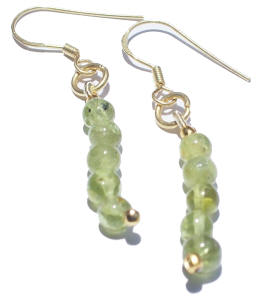 SKU 928 - a Peridot Earrings Jewelry Design image