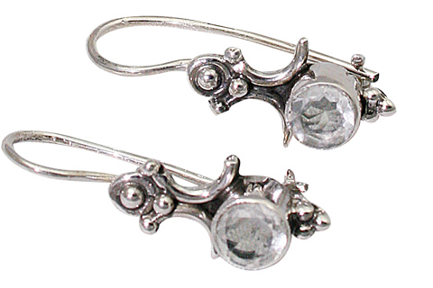 SKU 9334 - a Crystal earrings Jewelry Design image