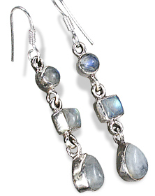 SKU 940 - a Moonstone Earrings Jewelry Design image
