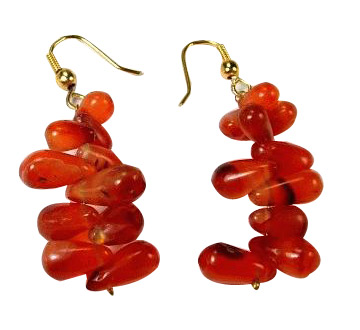 SKU 942 - a Carnelian Earrings Jewelry Design image