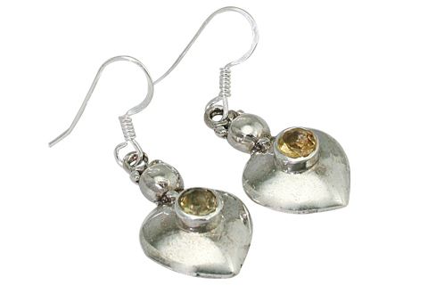 SKU 9428 - a Citrine earrings Jewelry Design image