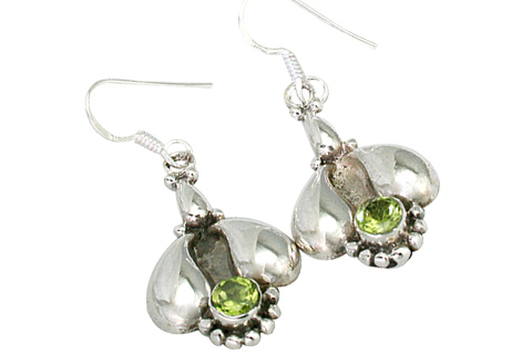 SKU 9431 - a Peridot earrings Jewelry Design image
